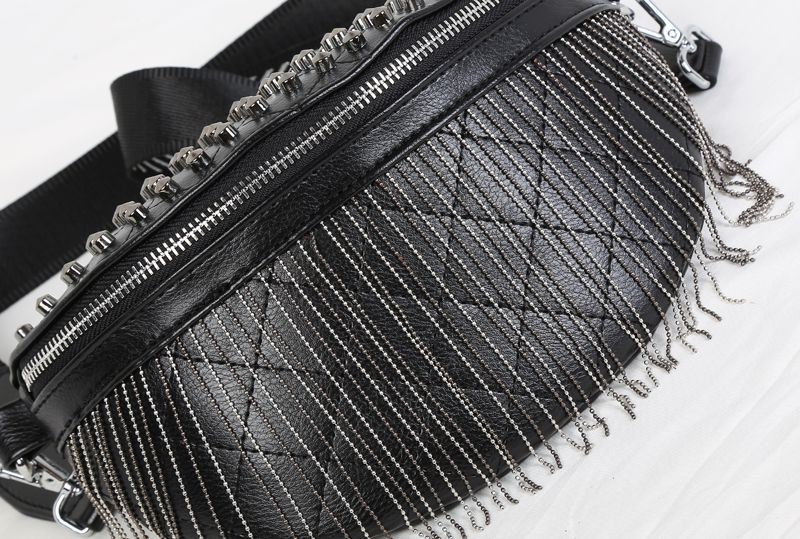 Small Fragrance Fanny Pack Female Broadband Crossbody Chest Bag With Ins Trend Su Texture Student Sen Department Shoulder Bag Specification drawing