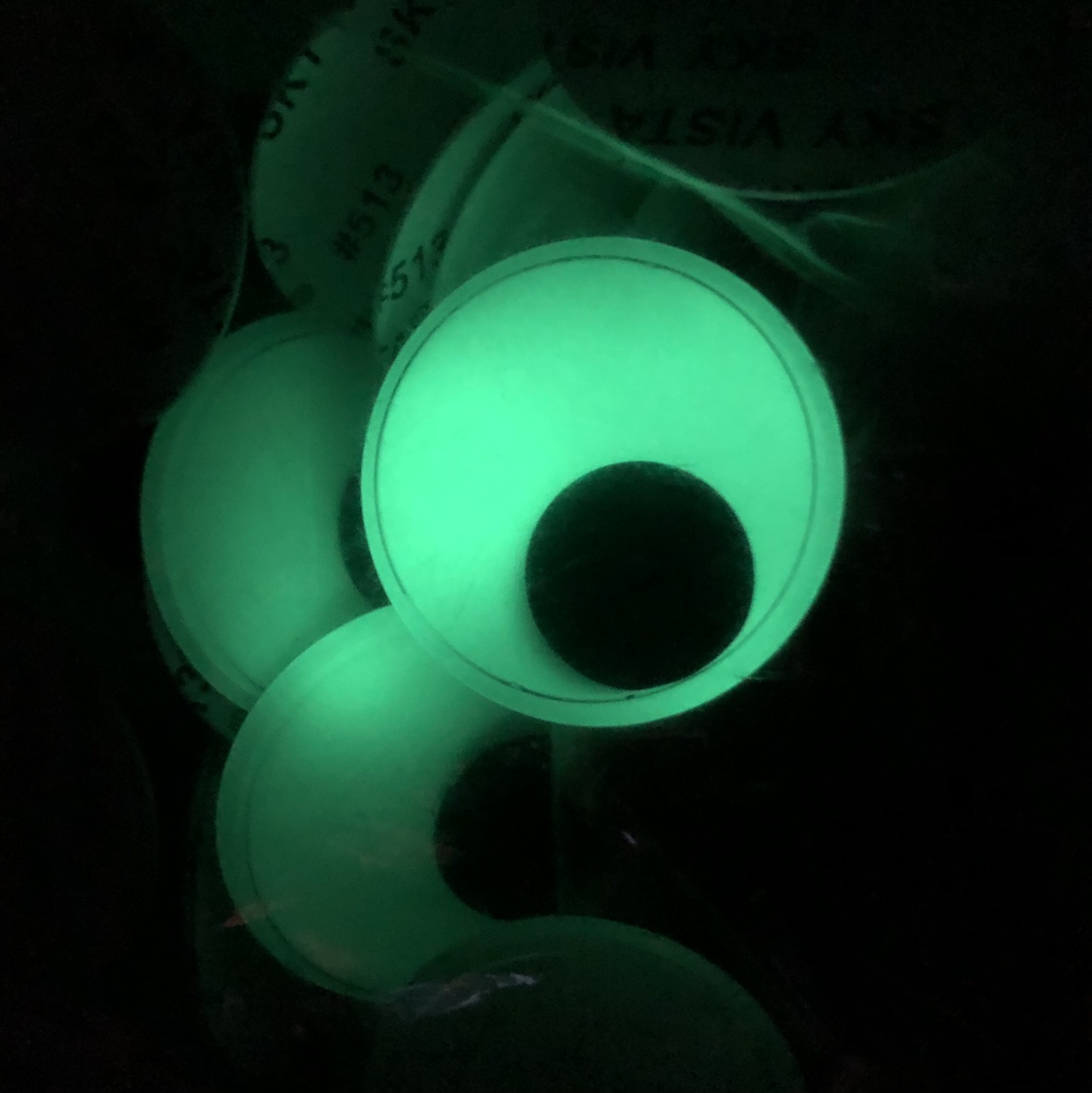 夜光活动眼