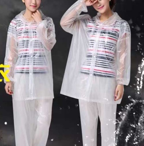 PVC raincoat suit, rafting raincoat suit