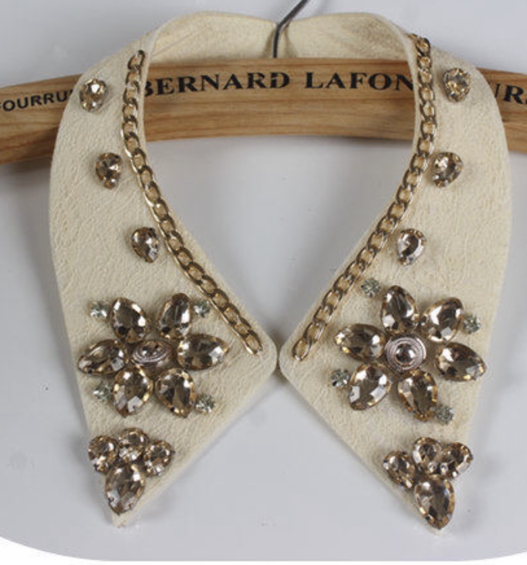 Diamond collar Fake collar, matching collar