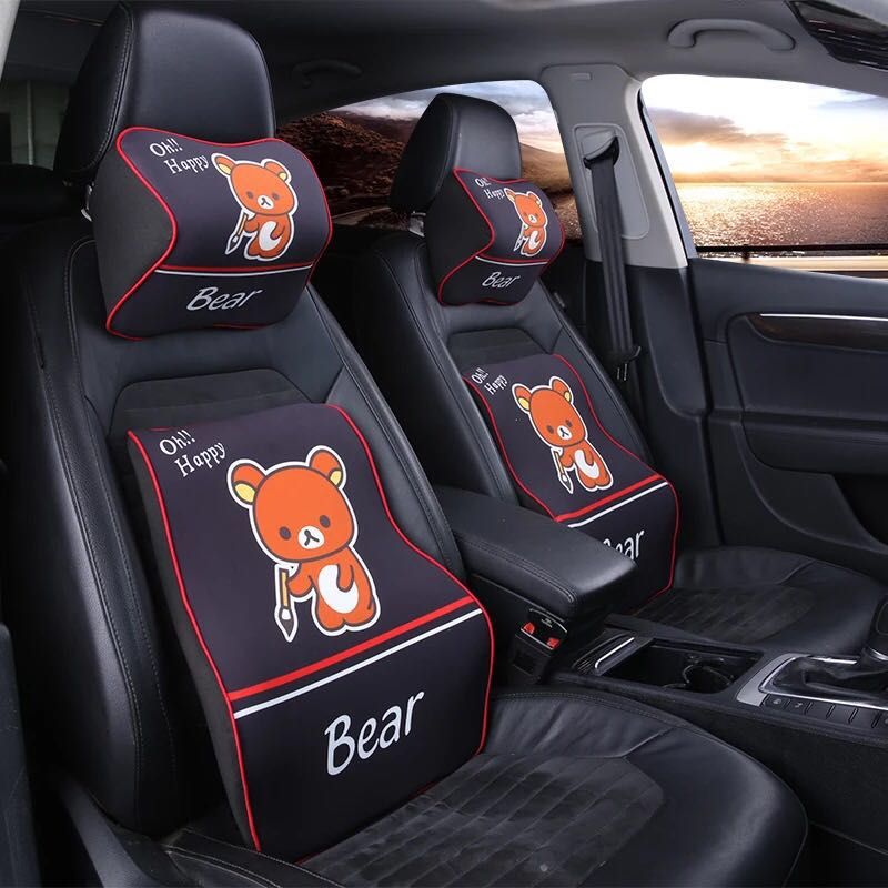 腰靠/记忆棉/汽车产品图