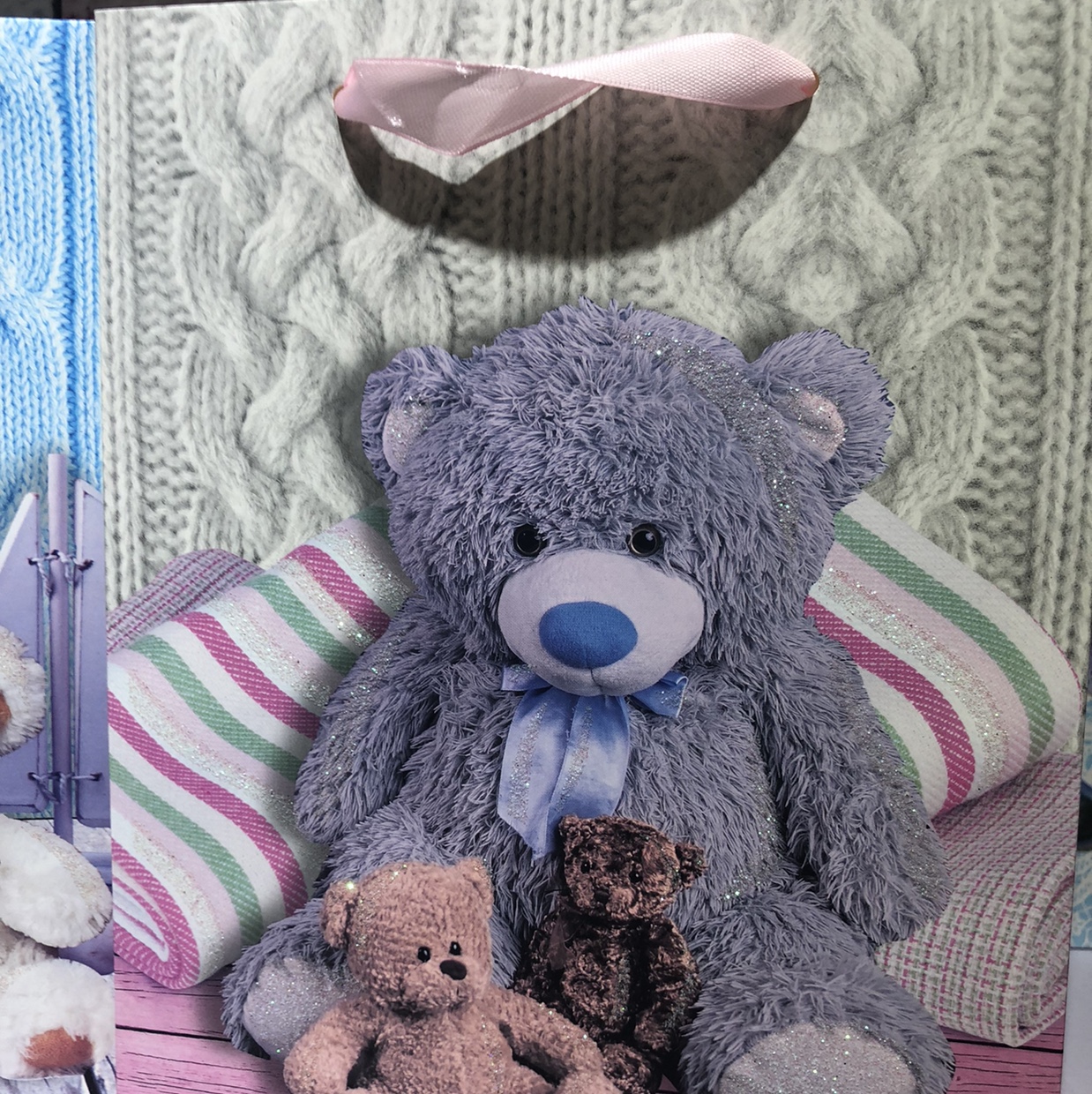 小熊情人节礼品袋L