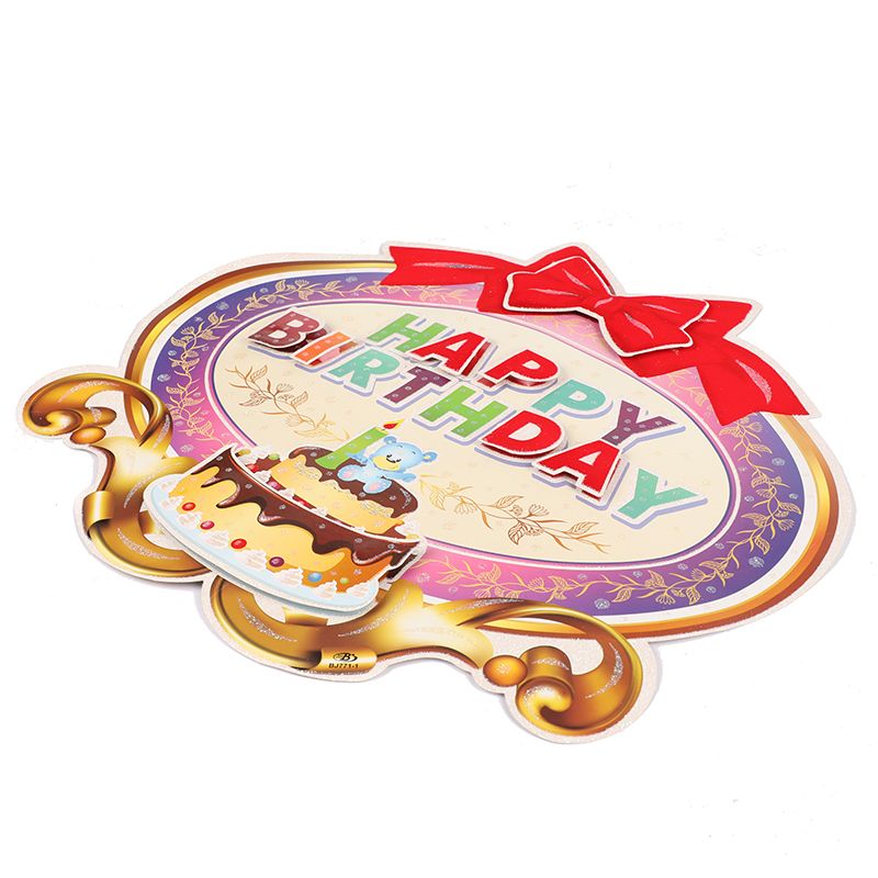 2023年畅销的3D圣诞用品生日贴纸BJ771详情2