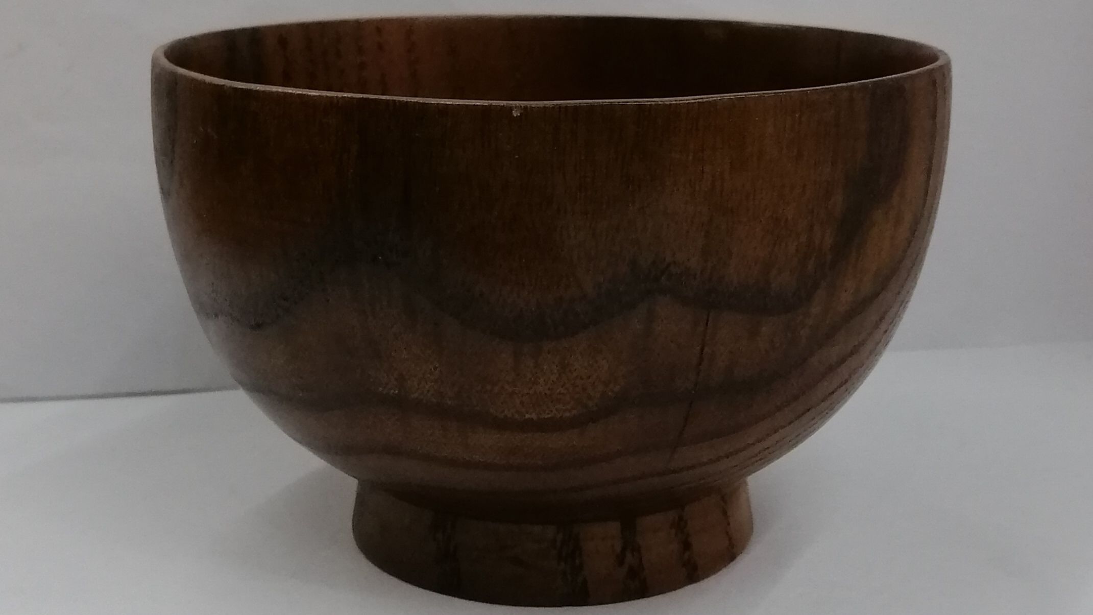 Wooden thickened small bowl deep household environmental bowl rice bowl foreign trade