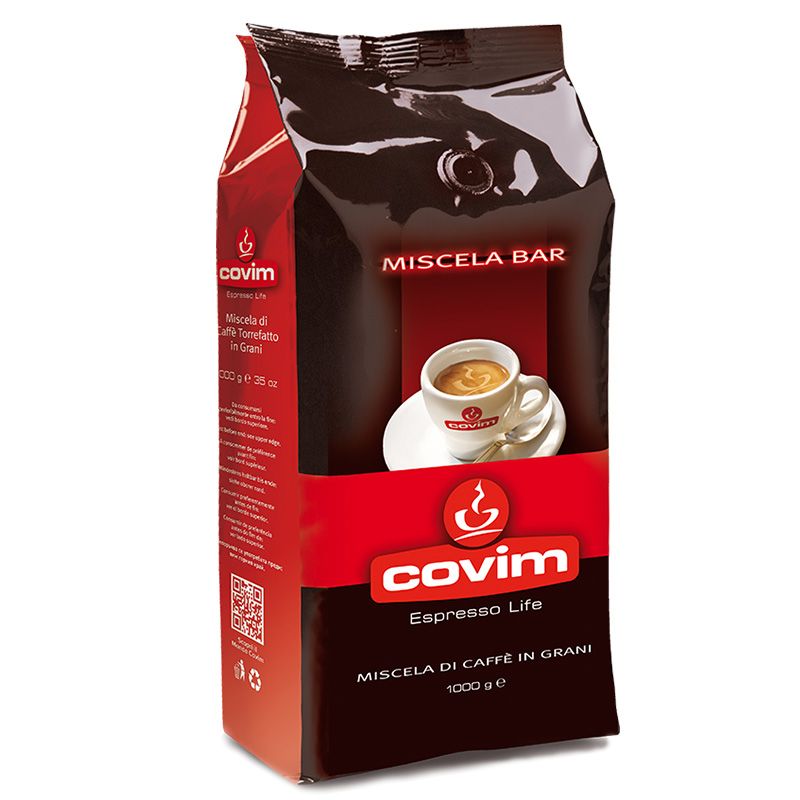 Covim珂威姆 意大利原装进口混合咖啡豆 中度烘焙 可磨咖啡粉 1kg