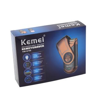 科美KEMEI KM-Q788正品刮胡刀电动剃须刀批发 充电式剃胡须刀细节图