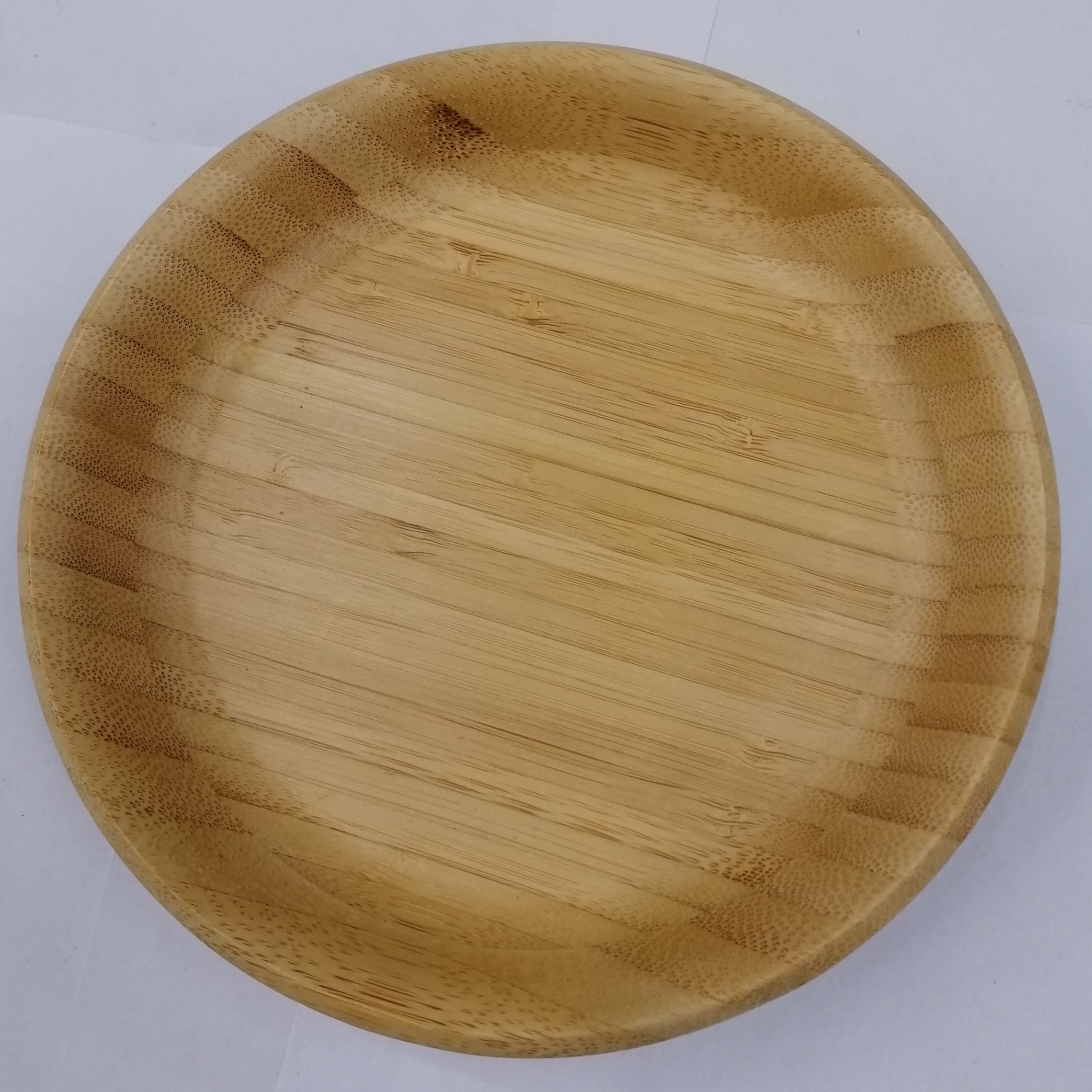 Bamboo round thickened bowl bamboo fruit bowl nut bowl Nordic household environmental protection