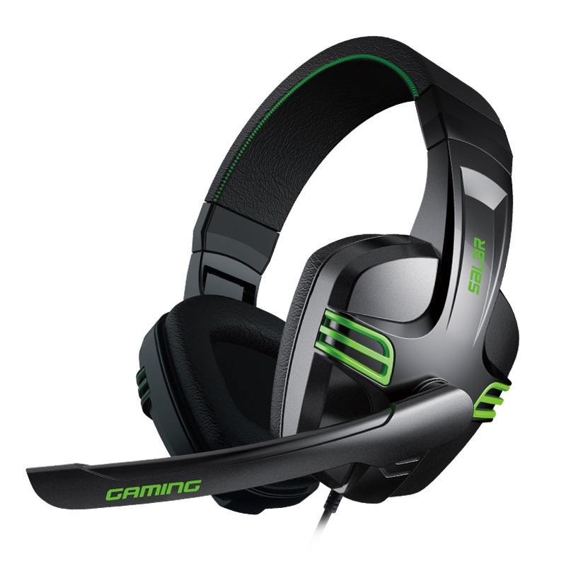 New products are available for cross-border over-ear computer game headphones, PS4 X-X-BOX notebook PUBG headphones with microphones Application Scenario