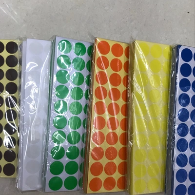 The color of stickers thumbnail