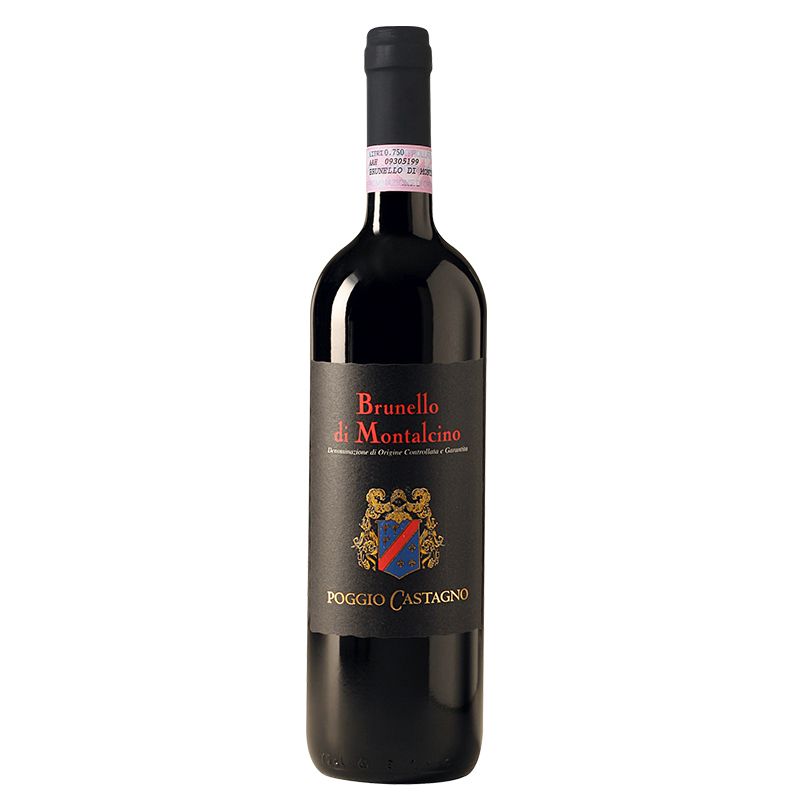 意大利原瓶进口 POGGIO CASTAGNO 卡斯诺布鲁奈罗红葡萄酒产品图