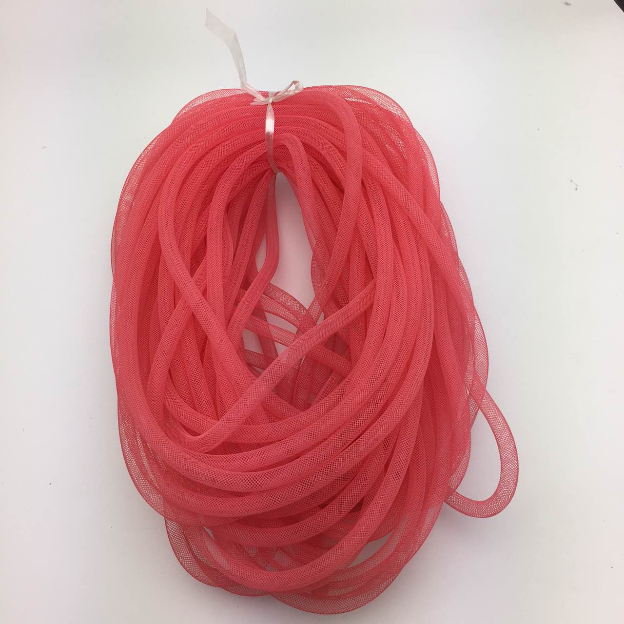 Factory Direct Sales 0.8Cm Color Elastic Elastic Network Cloth Festival Wedding Fashion Diy Decorative Materials Item Picture