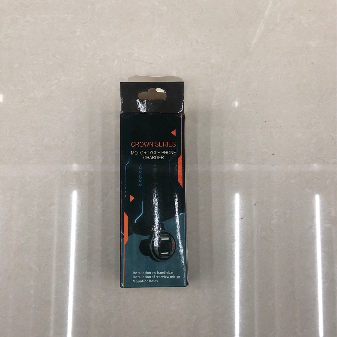 Motorcycle mobile phone charger