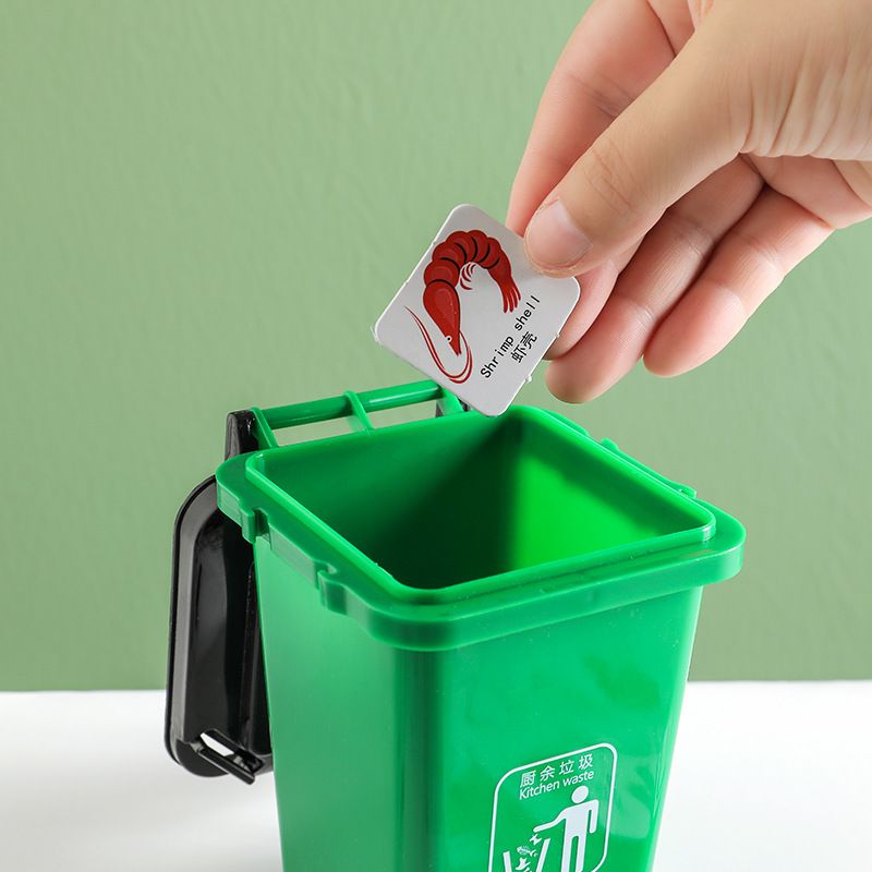 Jiandong Environmental Protection Children's garbage Classification Game props, early childhood education desktop trash can, educational toys Application Scenario