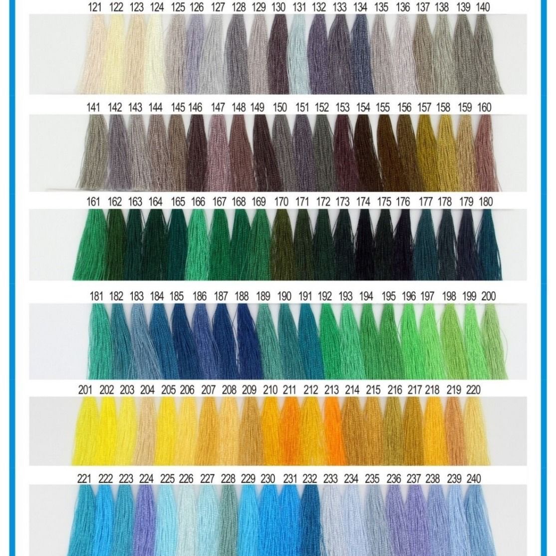 人造丝120D/2电脑绣花线草绿色详情图7