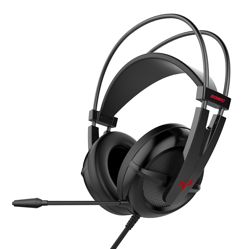 Auriculares auriculares para juegos auriculares 3.5+USb con auriculares de computadora con luz auriculares para laptop juegos auriculares para comer pollo con mac Item Picture