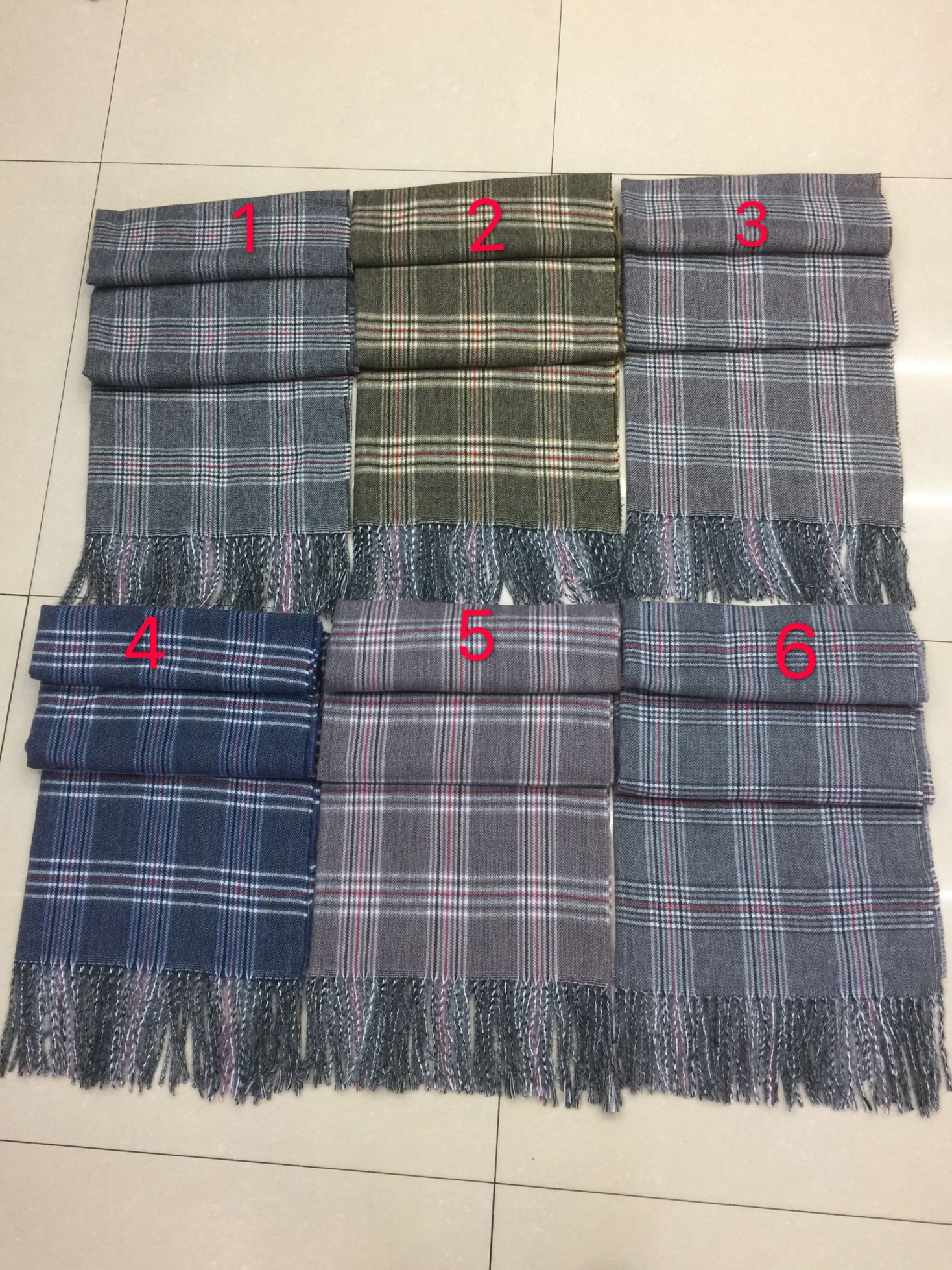 Hehe Scarf Women's Winter Korean Version Of Tide Wool Bib Students Autumn And Winter Everything Thick Long Warm Dual-Use Shawl details Picture