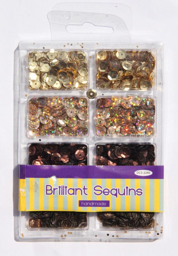 Boutique Box Sequins Sequins Loose Diy Glitter Wedding Gift Beads