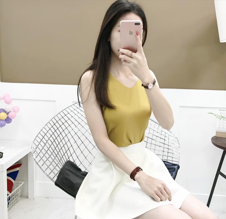 螺纹软软背心内衬打底衣详情图7