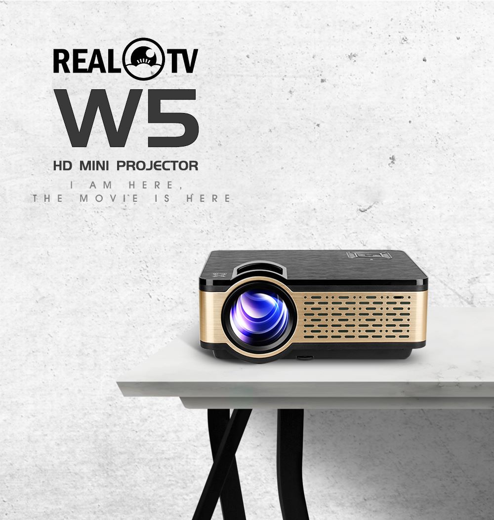 FEITUN W5 Projector is easy to watch TV directly with Android 4.5 system