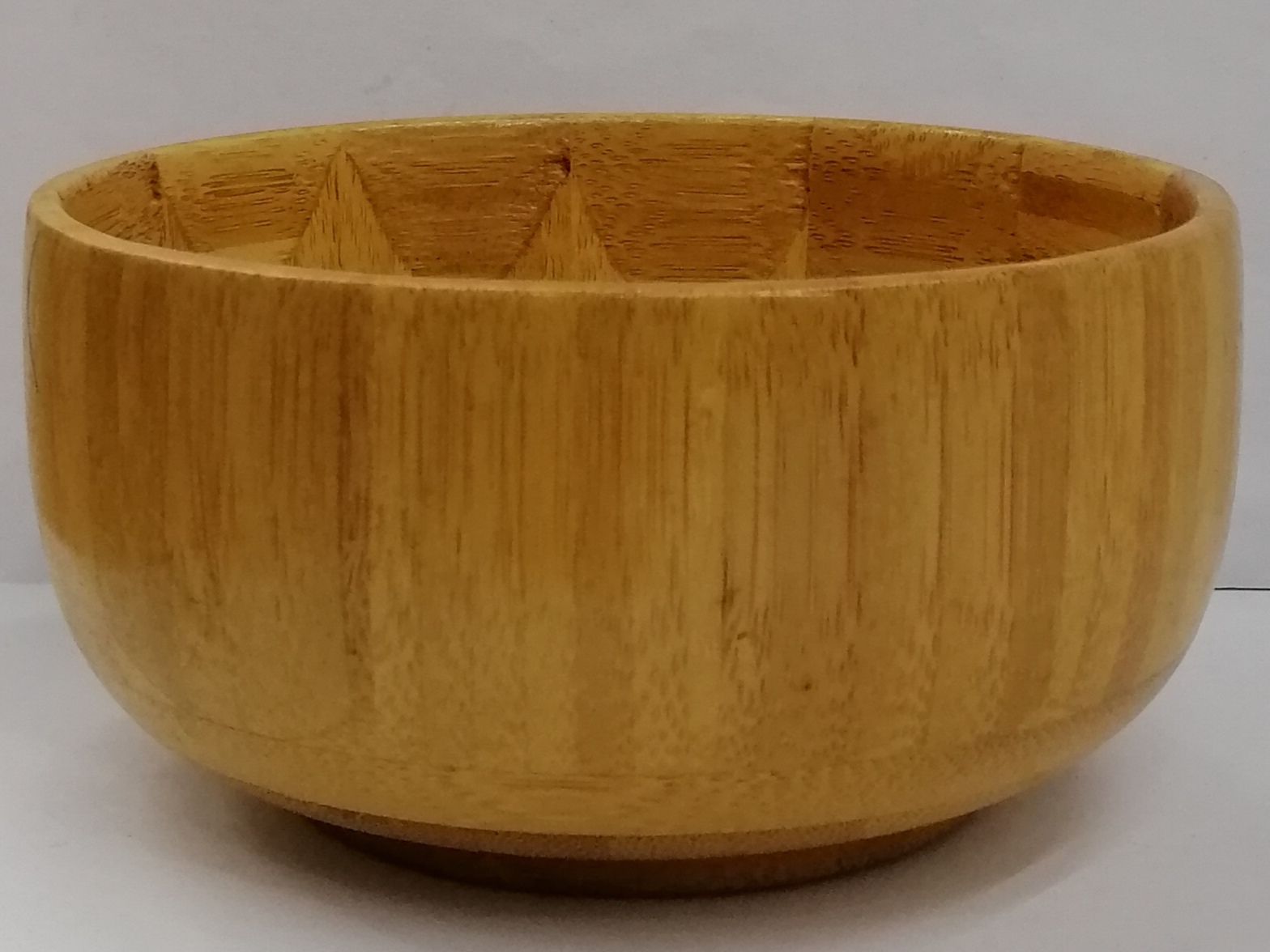 Bamboo thickened bowl light color household environmental bowl rice bowl foreign trade