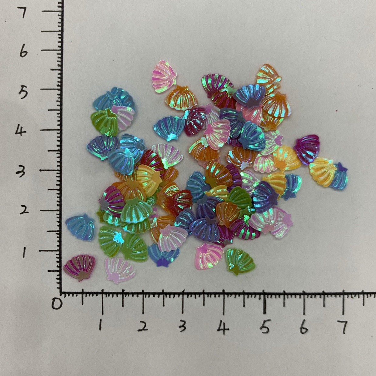 [High quality] supply high quality five-pointed star colorful sequins of various styles high quality unreal color 4 thumbnail