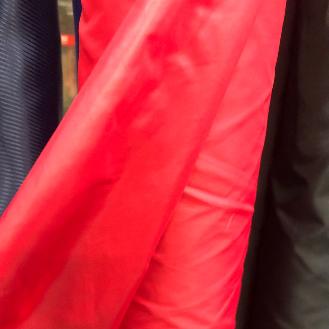 20d nylon silk oil surface calendered (down or lightweight cotton clothing fabric) details Picture