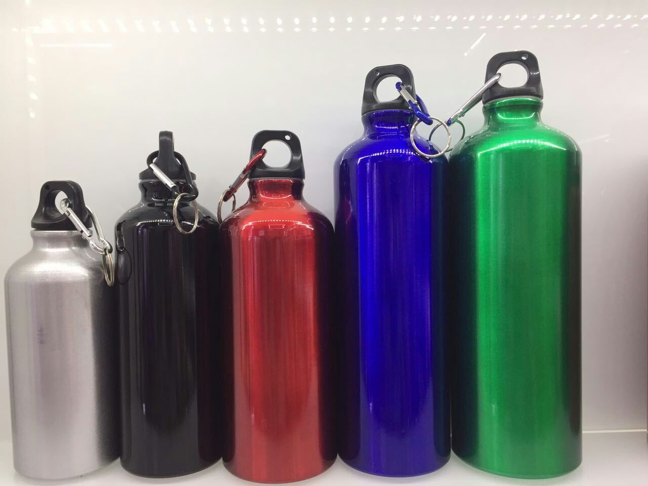 Aluminum cup campaign glass monolayer aluminum pot with 400 ml500ml600ml750ml1000ml mountaineering buckle thumbnail