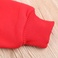 红色DIY卫衣定做 个性卫衣工作服外套 套头连帽衫卫衣细节图