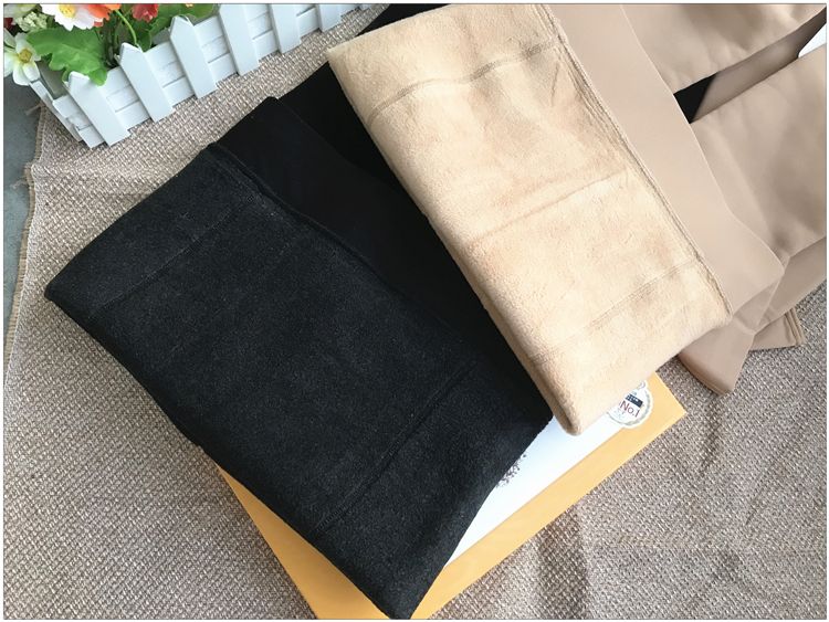 Shuangyi 6791 Sister Fu Pants, oversized, thickened, warm one-piece tights, large size for winter Specification image