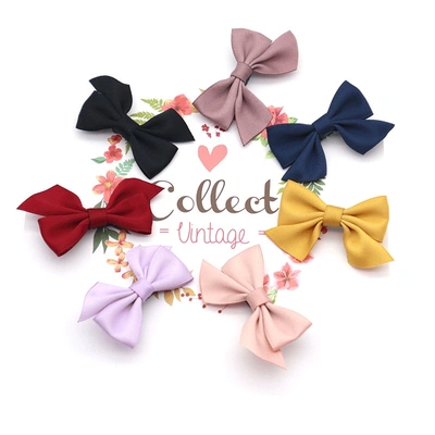 Japan and South Korea hair act the role of dumb light mini lovely bowknot hairpin hairpin edge clip bangs clip contracted hair act the role of thumbnail