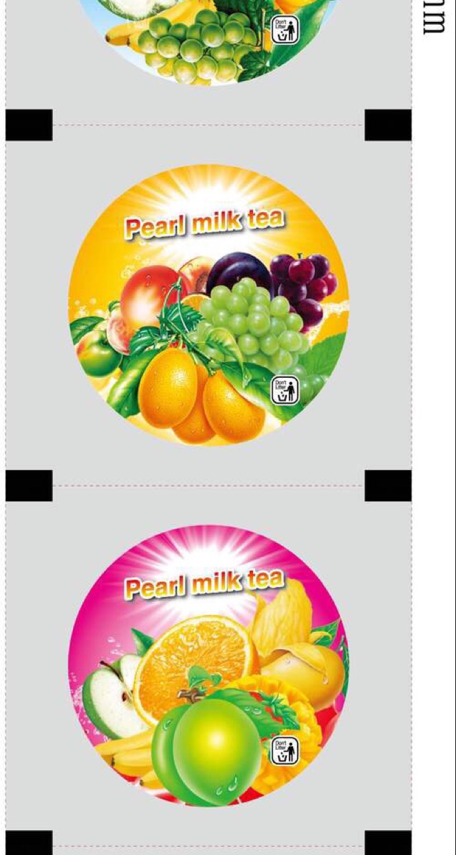 95mm 封口膜，塑料薄膜，塑料膜，塑料杯膜，果汁杯膜，珍珠奶茶膜，保鲜膜