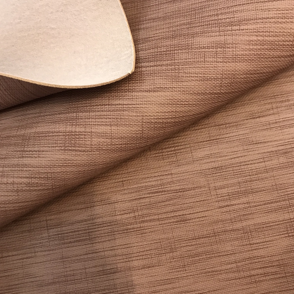 Furniture, bags, handbags and artificial leather made of 1.7 super-thick fabric with a cotton-like fleece texture and the same color details Picture