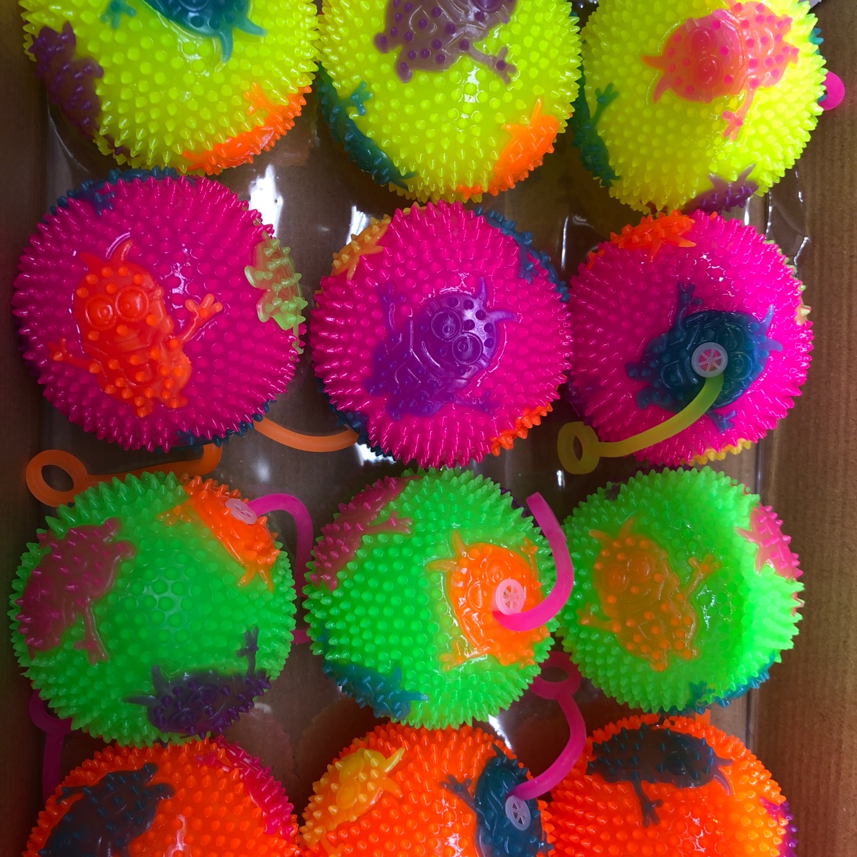 闪光昆虫拼色球混装