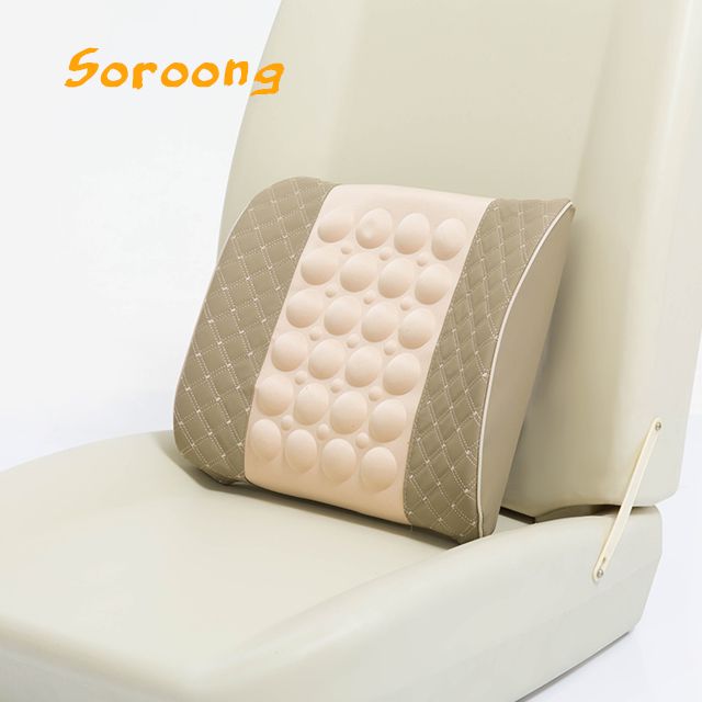 Pu Electric Car Massage Comfortable Waist Rest Car Trim details Picture