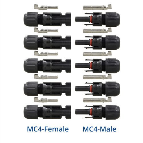 MC4光伏连接器MC4太阳能公母插头MC4接头电池板光伏组件线接连头详情图1