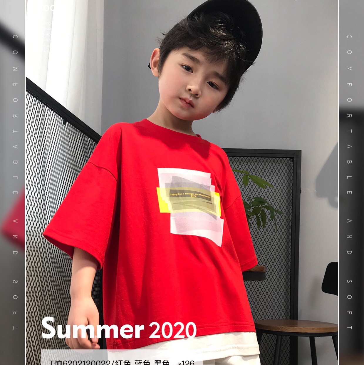 男童T恤 短袖T恤 夏款