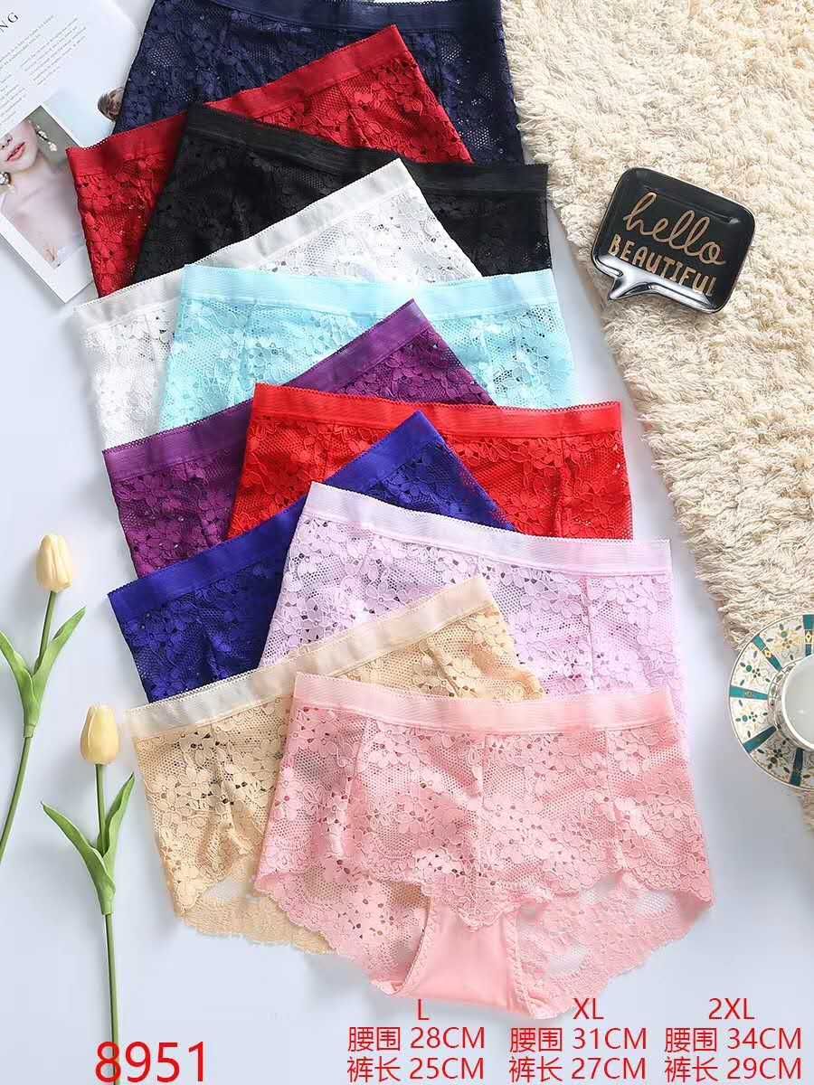 2020 New Burst Lace Ladies High-Grade Underwear 8951
