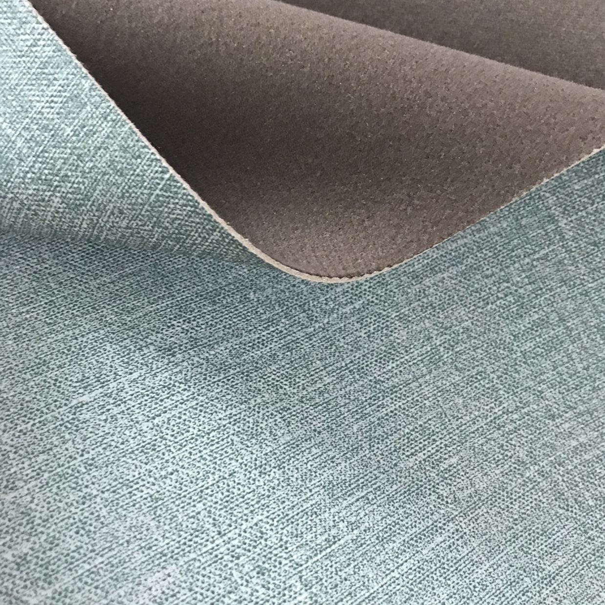 Faux cotton fleece base 1.7 ultra-thick fine fabric texture PVC leather fabric furniture, bags and handbags artificial leather Specification image