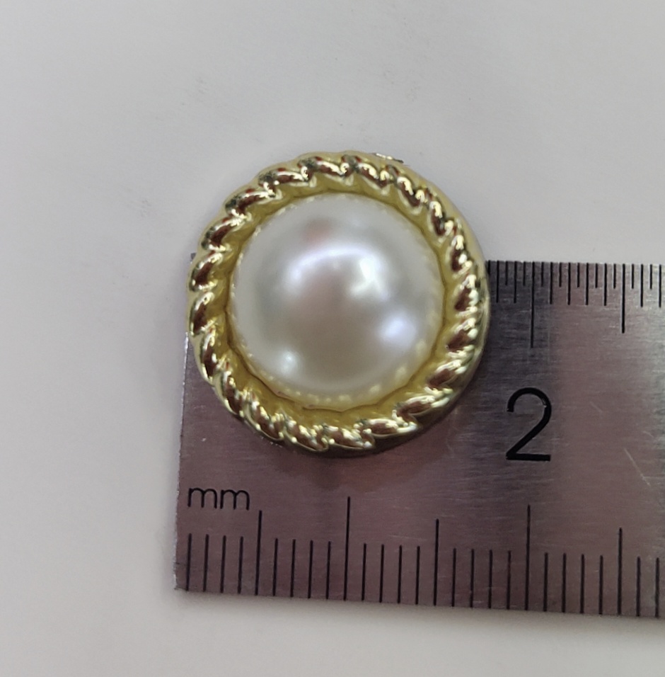 厂家直销 塑料珍珠 柳钉 帽钉 鞋子装饰配件 uv撞钉详情图6