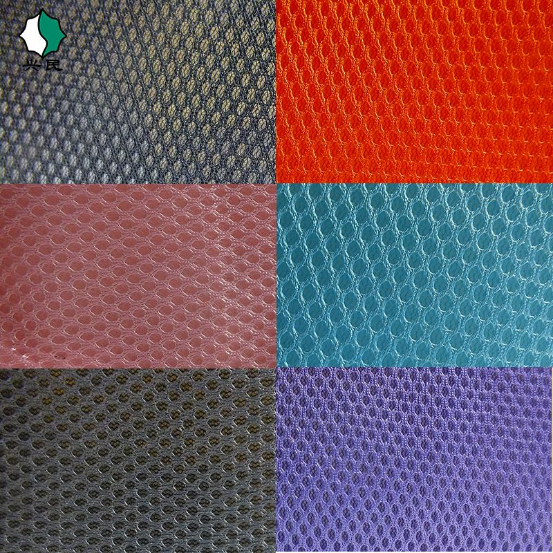Sandwich mesh air layer sandwich fabric car seat cover helmet inner clothing luggage pet bag belt