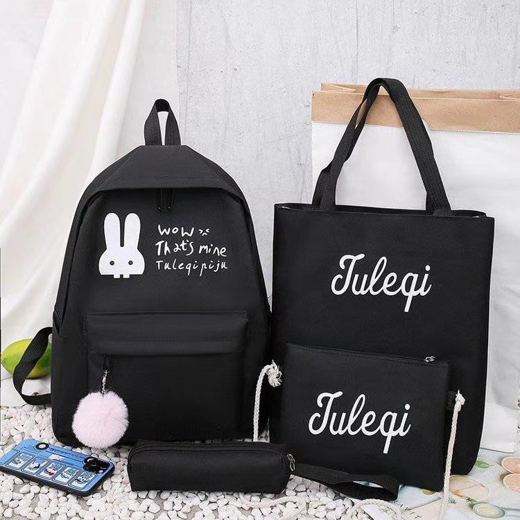 Schoolbag female students Korean version of junior high school net red college style high school vintage feeling backpack girl heart primary school backpack manufacturer direct sales thumbnail