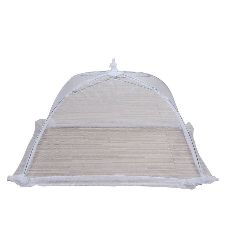 Round Flowers Lace Foldable Meal Cover Printed Food Cover Fly Proof Food Cover Table Cover Item Picture