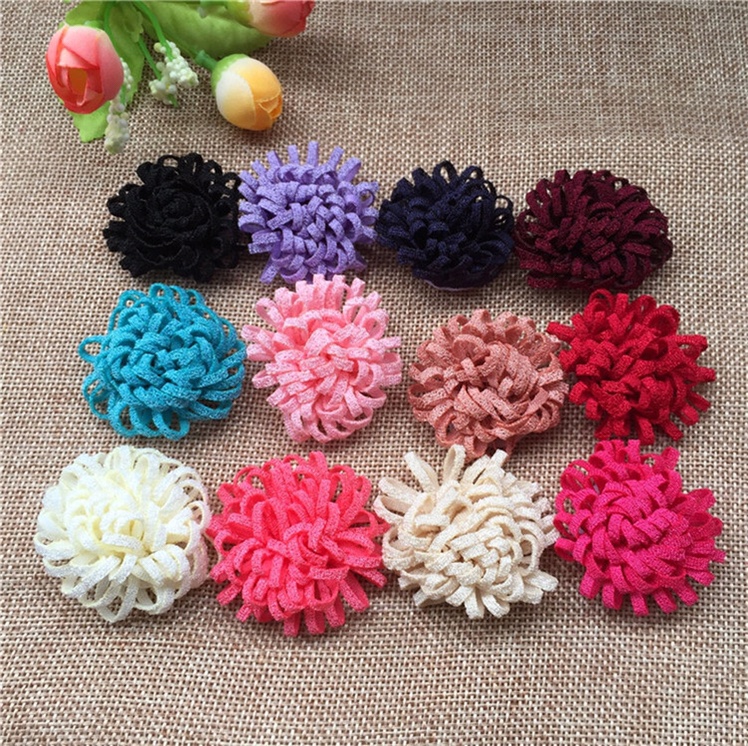 Korean Version Radish Silk Flowers Diy Handmade Floret Home Textile Accessories Clothing Crafts Accessories Carnation Wholesale details Picture