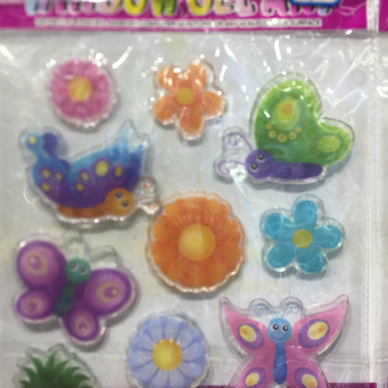 TPR印刷窗贴600片起批