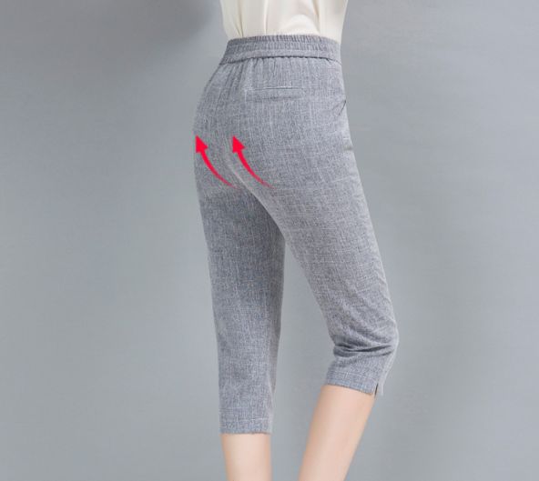 Fashionable casual pants for ladies thumbnail
