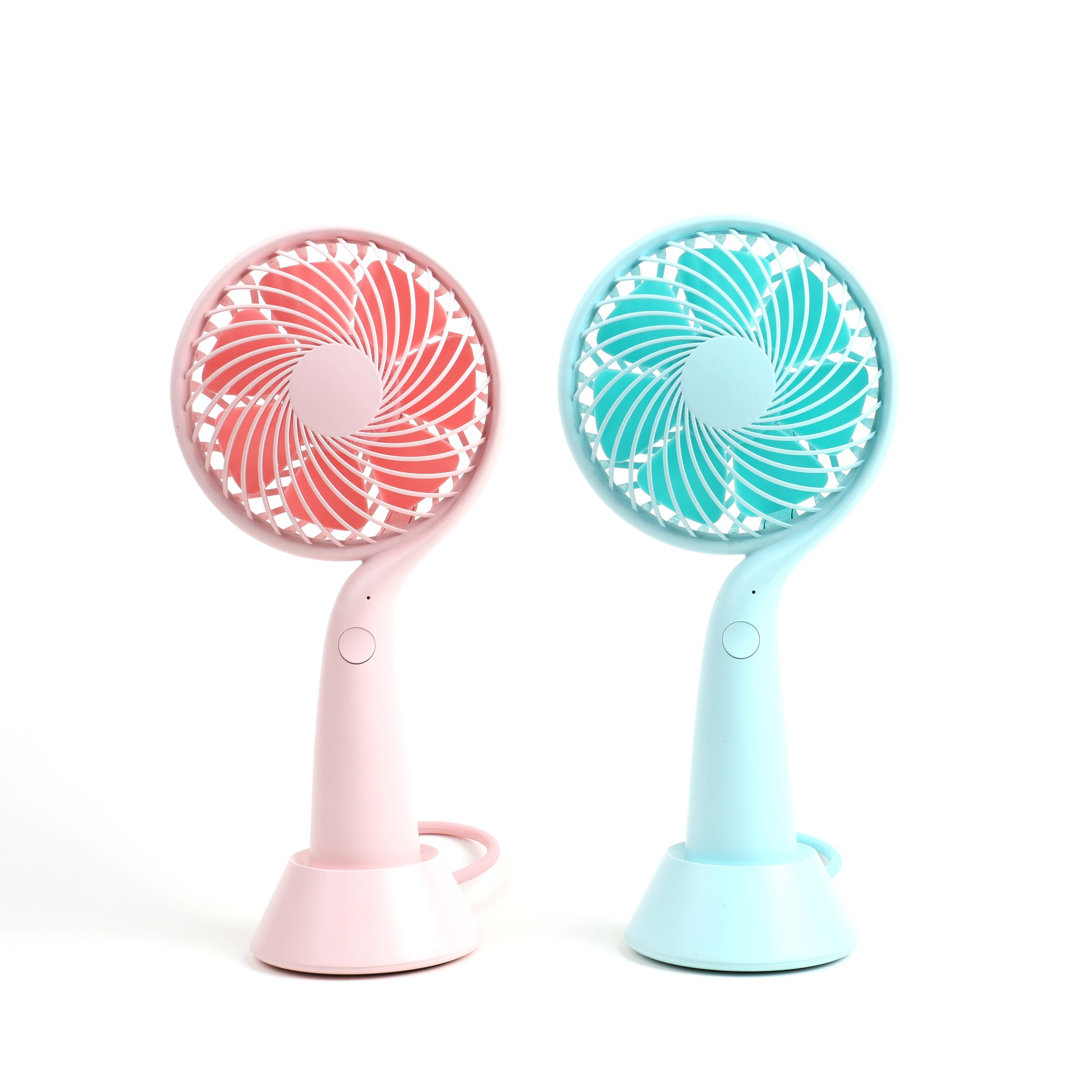 Handheld mini fan, mini usb rechargeable, desktop portable, strong wind force, super strong wind, super quiet and silent detail image 1