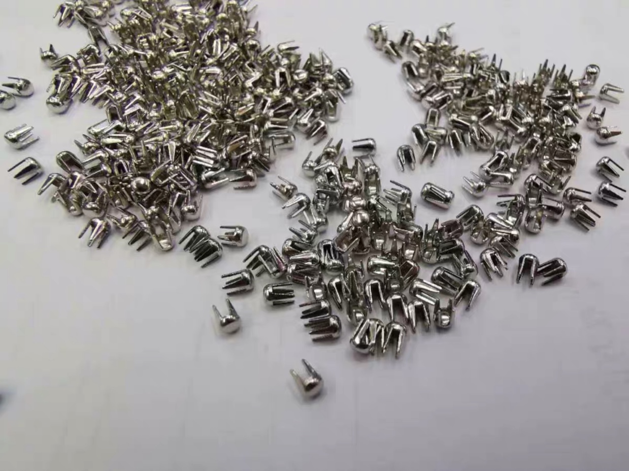 2.3Mm Non-Porous Pearl Nails Four Claw Nails Clothing Accessories Special Diy Bead Nails Specification drawing