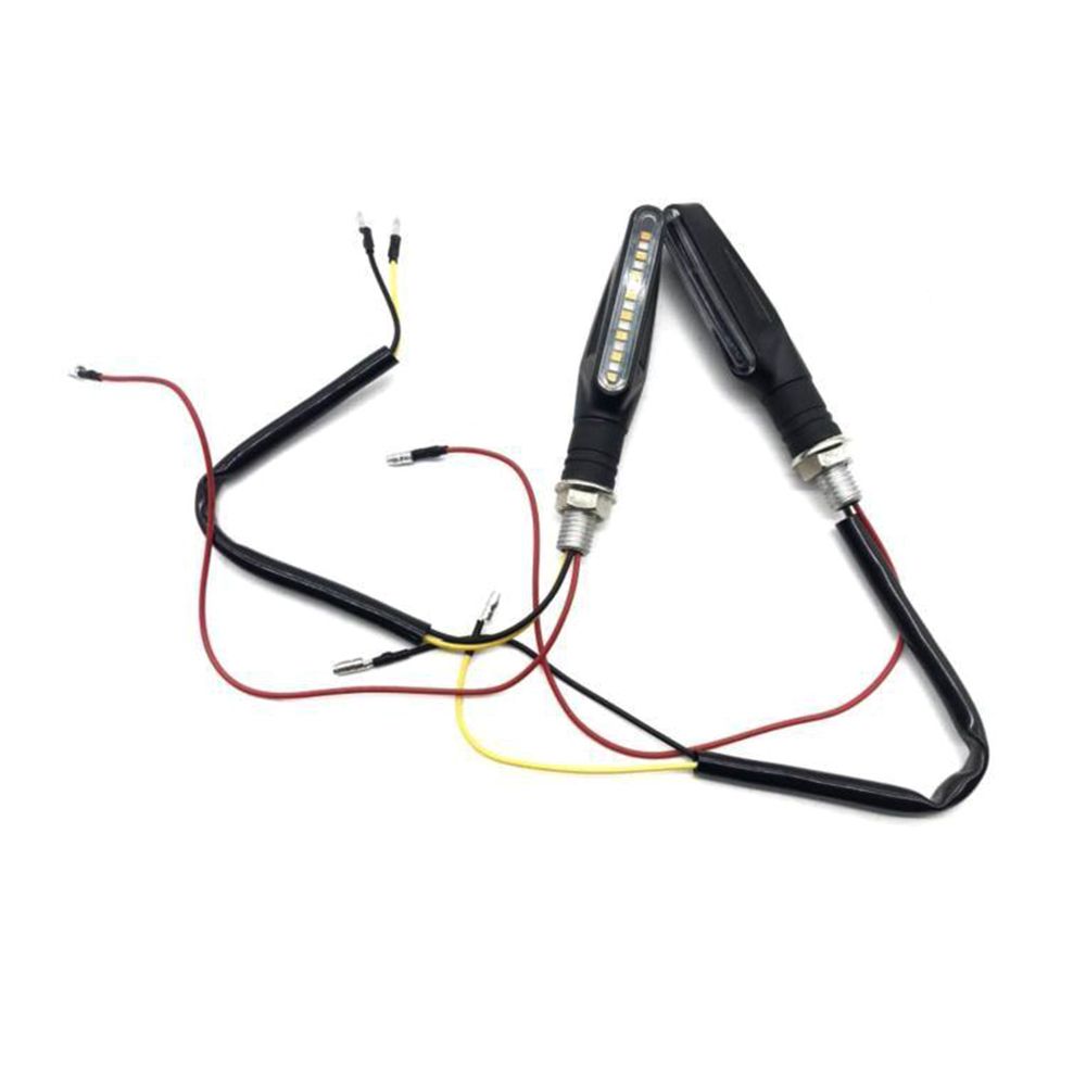Motorcycle turn signal lights, motorcycle LED signal lights, running horse indicator light modification, running car light modification accessories