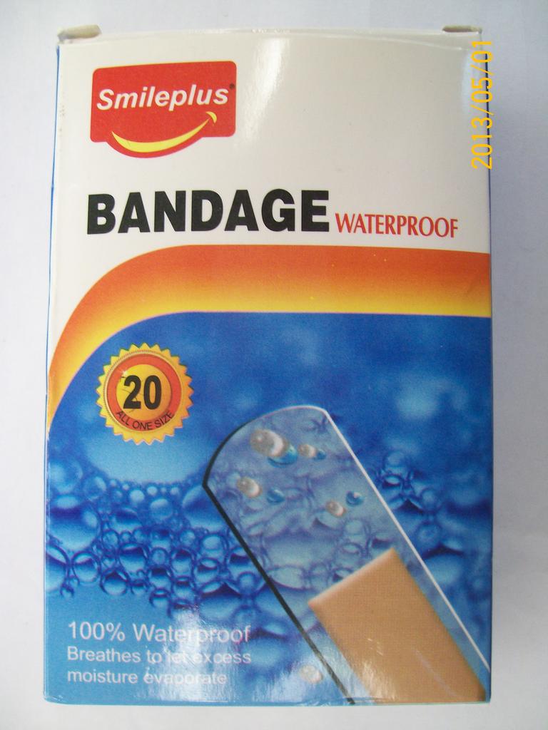 20 pieces of waterproof bandage hemostatic bandage 72*19cm band-aid thumbnail