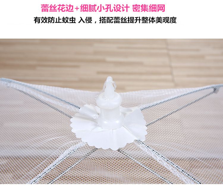 Round Flowers Lace Foldable Meal Cover Printed Food Cover Fly Proof Food Cover Table Cover Application Scenario